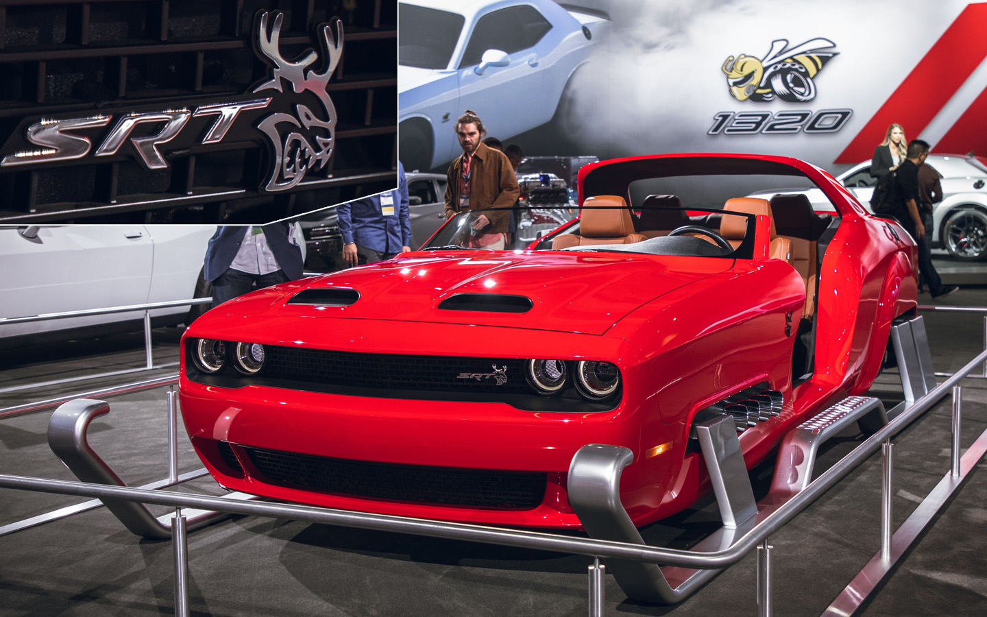 Dodge Challenger Hellcat Santa Sleigh